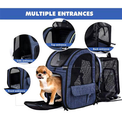 Foldable Puppy Backpack