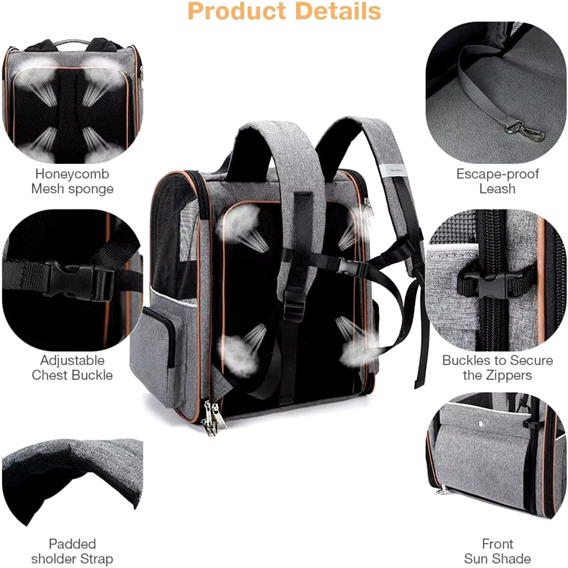 Foldable Puppy Backpack